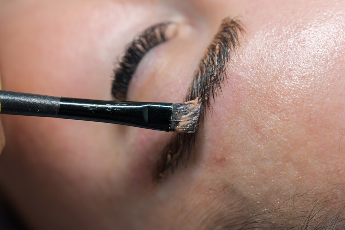 Trabajo detallado de pestañas